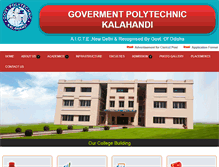 Tablet Screenshot of gpkalahandi.org